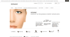 Desktop Screenshot of oceanic.com.pl