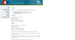 Desktop Screenshot of oceanic.biz