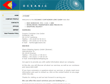 Tablet Screenshot of oceanic.biz