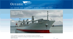 Desktop Screenshot of oceanic.co.nz